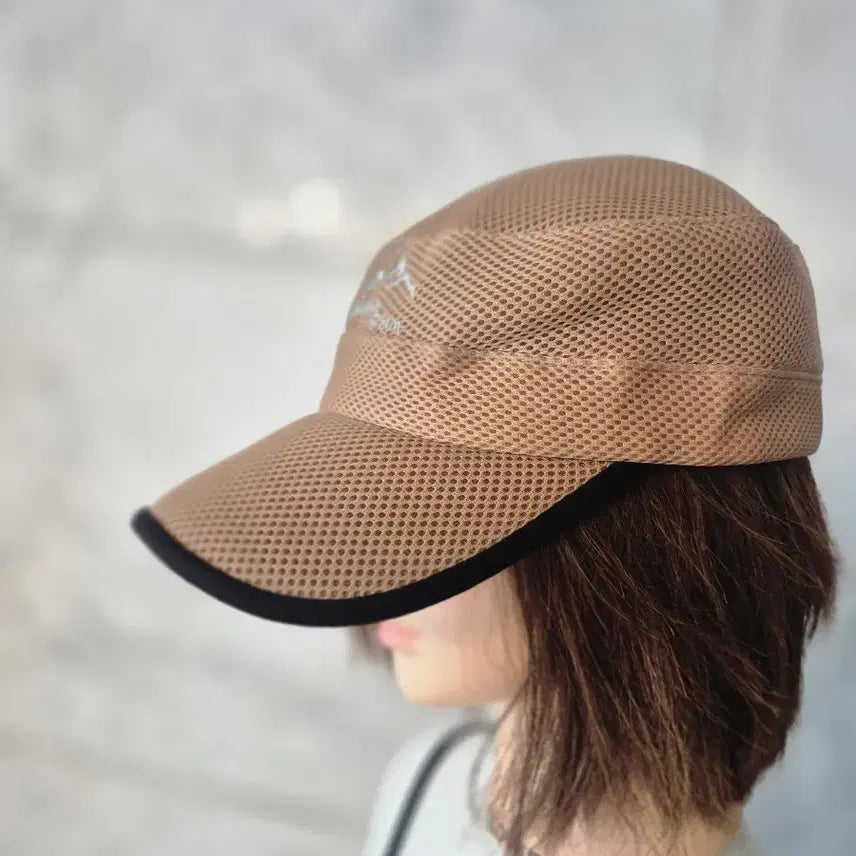 [BUNJANG] Beige Mesh Cap Hat / 새상품  메쉬 캡 모자 베이지