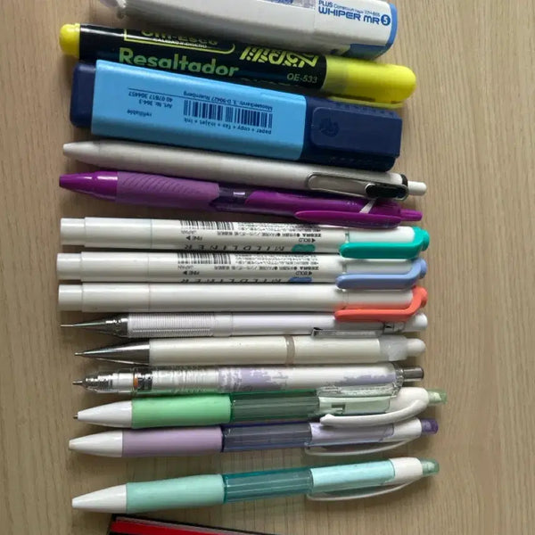 [BUNJANG] Mechanical Pencil, Highlighter, Ballpoint Pen, Correction Tape, Mechanical Pencil Lead / 샤프,형광펜,볼펜,수정테이프,샤프심