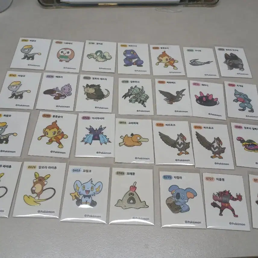 [BUNJANG] Pokemon Bread Stickers Season 4 / 포켓몬띠부씰 시즌 4 판매
