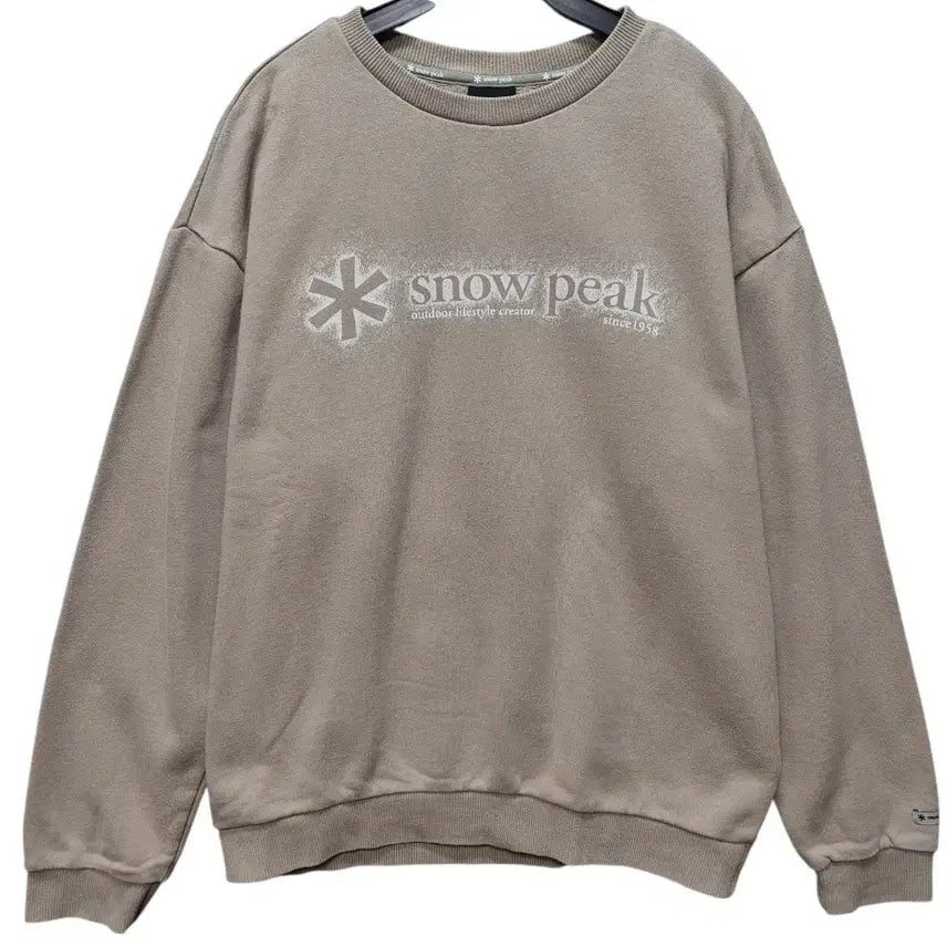 [BUNJANG] Snow Peak Sweatshirt L Size / 스노우피크 맨투맨