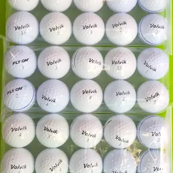 [BUNJANG] Volvik Golf Balls (52 Balls) / 볼빅 골프공 50개+2알
