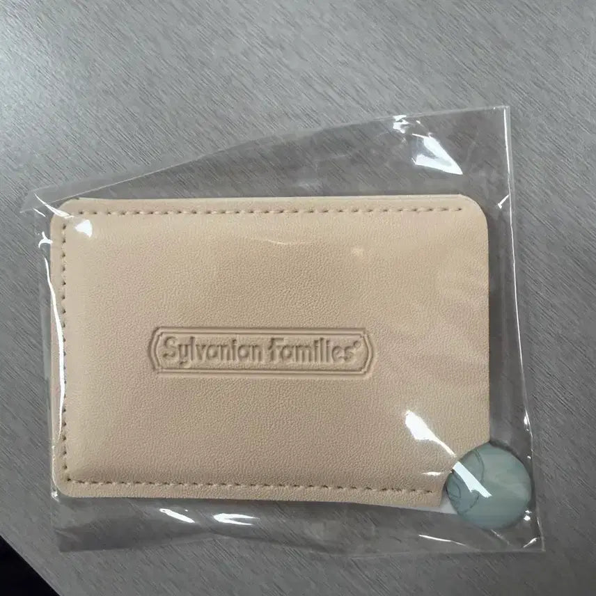 [BUNJANG] Sylvanian Families Card Wallet Beige / 실바니안 패밀리 카드 지갑 베이지