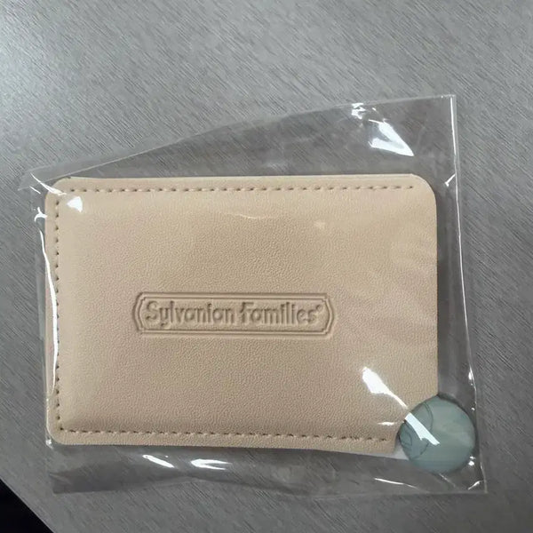 [BUNJANG] Sylvanian Families Card Wallet Beige / 실바니안 패밀리 카드 지갑 베이지