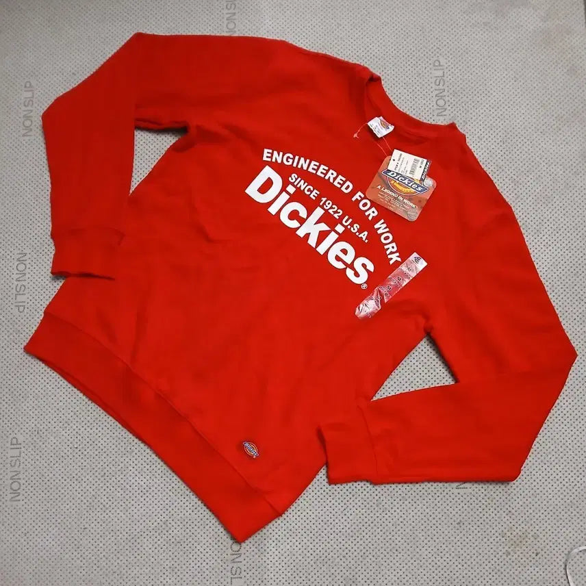 [BUNJANG] Dickies Red Sweatshirt / 디키즈 맨투맨 레드