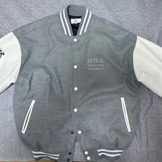 [BUNJANG] Seoul National University Baseball Jacket (XL) / 서울대학교 야구잠바 새상품 팜