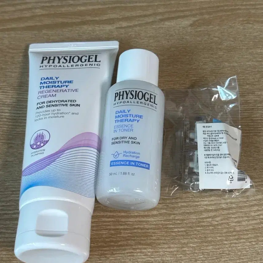 [BUNJANG] Physiogel DMT Regenerative Cream 100ml + Toner 50ml + Keychain Set / 피지오겔 DMT 리제너러티브 크림 100ml +토너50ml + 키링