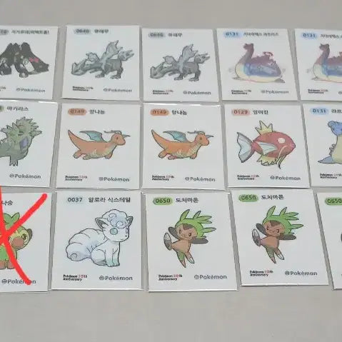 [BUNJANG] Pokemon Stickers Season 5 Bundle / 포켓몬 띠부씰 시즌 5 판매