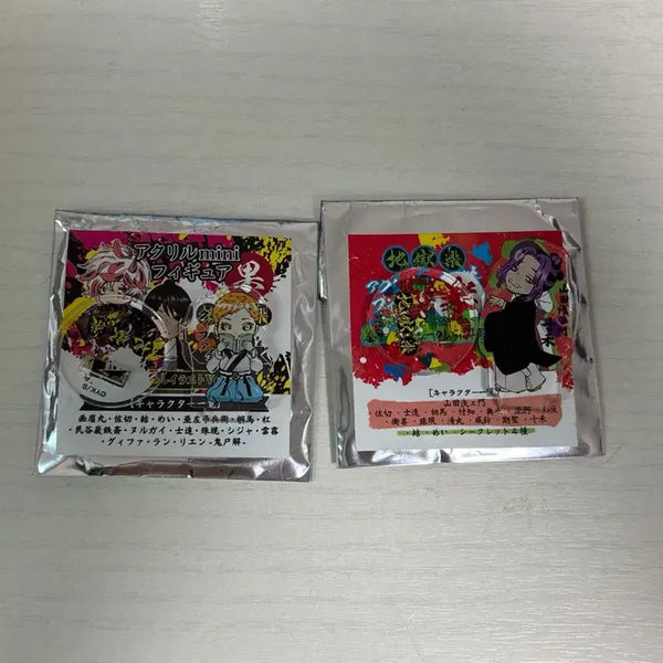 [BUNJANG] Jigokuraku Mini Acrylic Stand Set - Gika & Guihwa Bundle / 지옥락 미니 아크릴스탠드 짓카 구이화 일괄판매