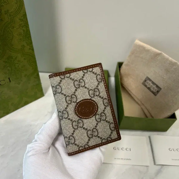 [BUNJANG] Gucci GG Supreme Organizer Card Holder / 구찌 GG 슈프림 오거나이저 카드지갑