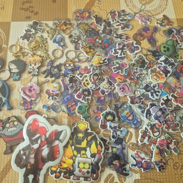[BUNJANG] Assorted Cartoon Character Keychains / 키링 여러개