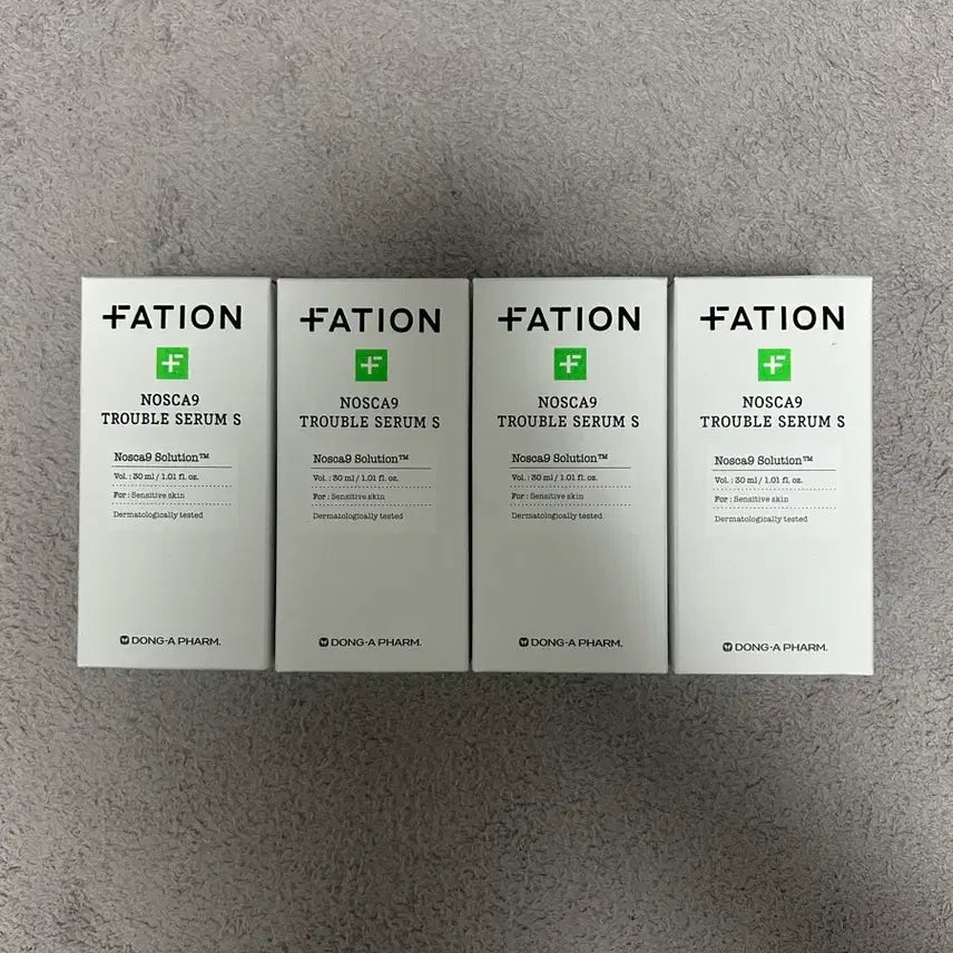 [BUNJANG] Partheon Nosca Nine Trouble Serum 4-Piece Set (30ml Each) / (4개) 파티온 노스카나인 트러블 세럼 30ml