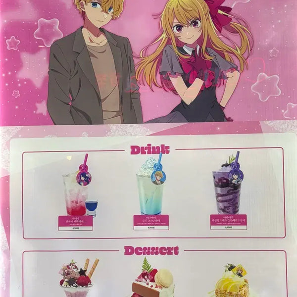 [BUNJANG] Oshi no Ko Collaboration Cafe Acrylic Stand & Random Photocard / 최아 콜캎