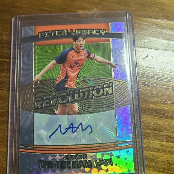 [BUNJANG] K League Nam Tae-hee Signed Card Revolution Limited Edition 39/39 / 레볼루션 k리그 남태희 사인 카드