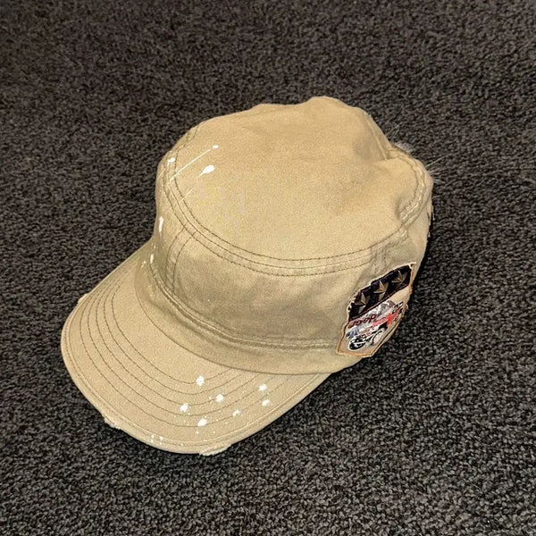 [BUNJANG] Vintage Hunting Cap Beige / 빈티지 헌팅캡 베이지 팝니다