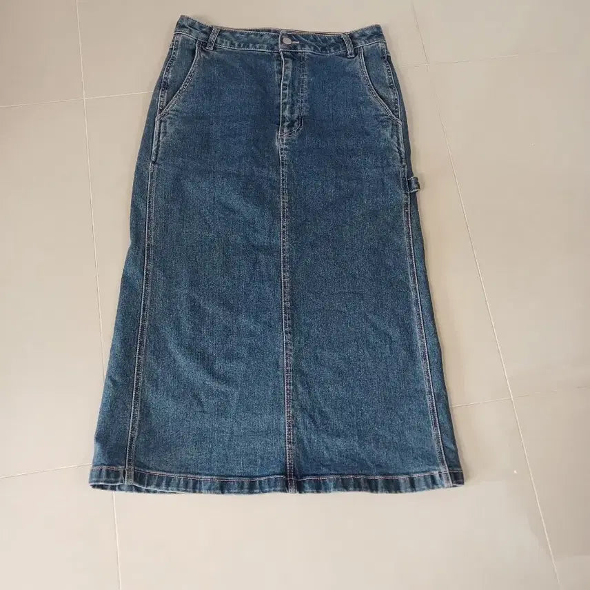 [BUNJANG] Andar Denim Long Skirt Size 28 / 안다르청 데님 롱 스커트