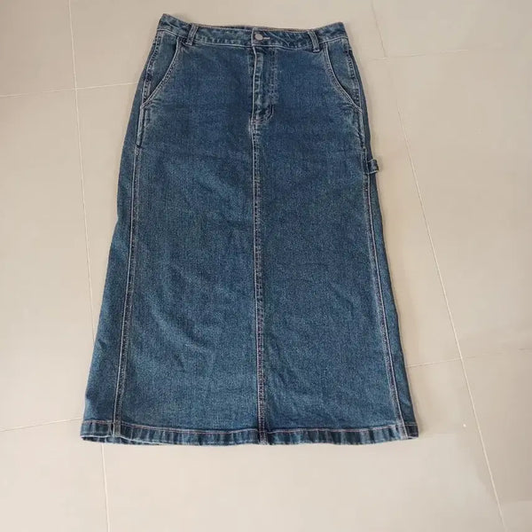 [BUNJANG] Andar Denim Long Skirt Size 28 / 안다르청 데님 롱 스커트