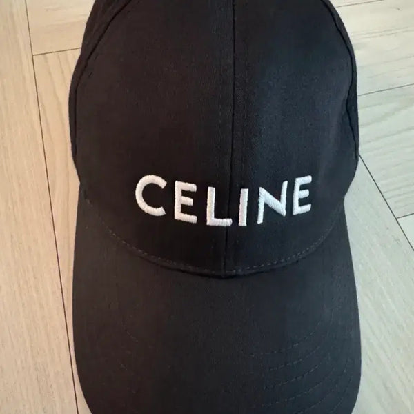 [BUNJANG] Celine Logo Ball Cap Black / 셀린느 로고 볼캡 블랙