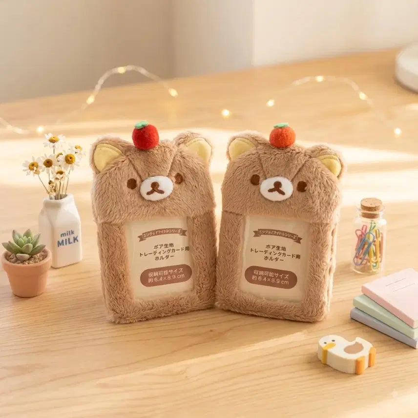 [BUNJANG] Rilakkuma Card Holder Keychain / 리락쿠마 카드홀더 포카홀더 키링