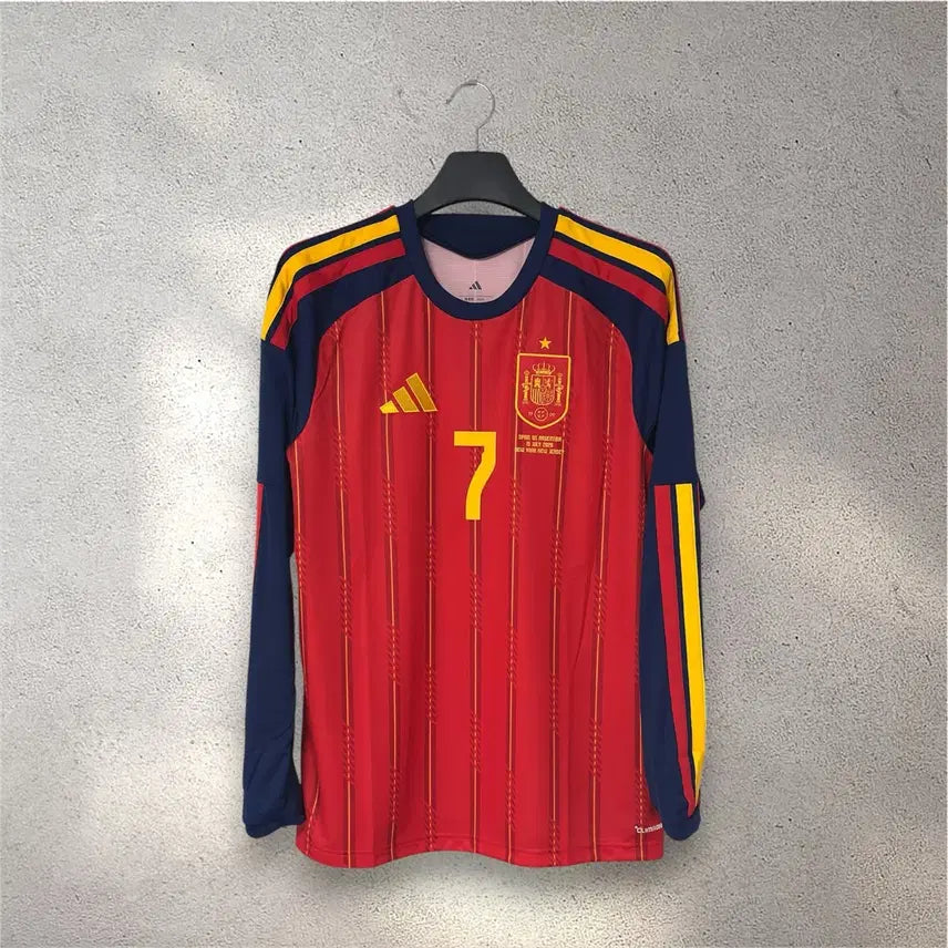 [BUNJANG] Ferran Torres Spain 26-28 Long Sleeve Jersey / 26-28 스페인 긴팔 페란 토레스 유니폼