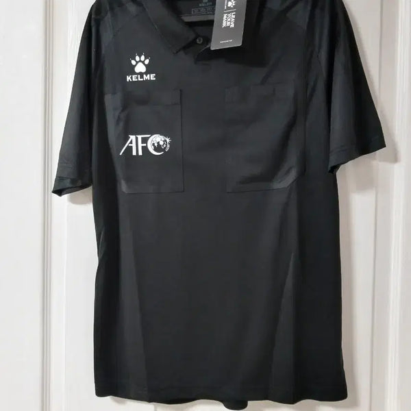 [BUNJANG] Kelme AFC Soccer Referee Uniform Black XS 100% Polyester / 켈미 AFC축구심판유니폼 S 새상품