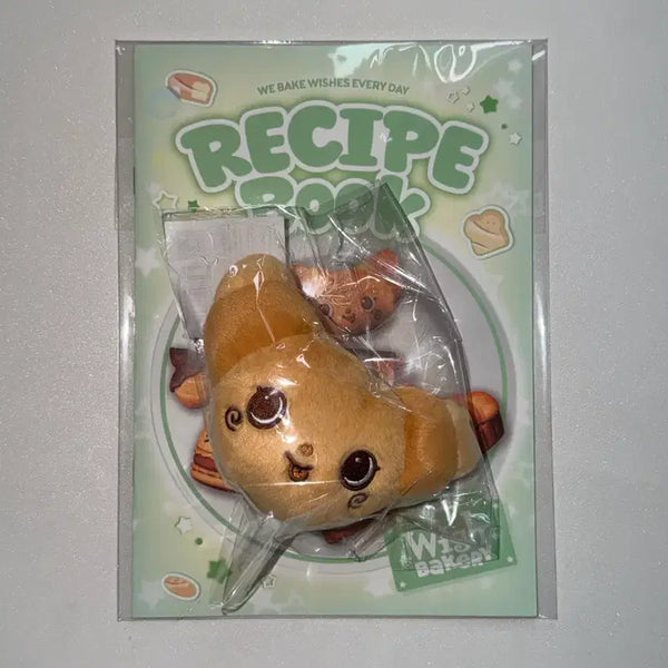 [BUNJANG] Wish Bakery Recipe Book + Croissant Pangyi Wish Doll / 위시베이커리 레시피북+크로와상팡이 위시돌