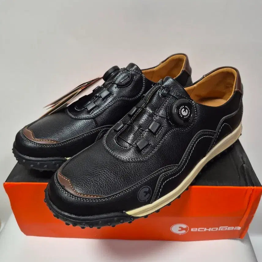 [BUNJANG] Ecoba Leather Loafers Black 280 / 에코바 가죽 다이얼 블랙 280