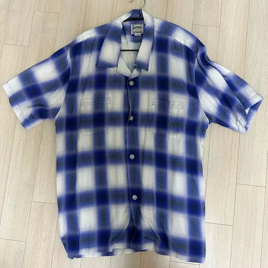 [BUNJANG] Houston Ombre Short Sleeve Shirt (105) / 휴스턴 옴브레 반팔셔츠 판매(105)