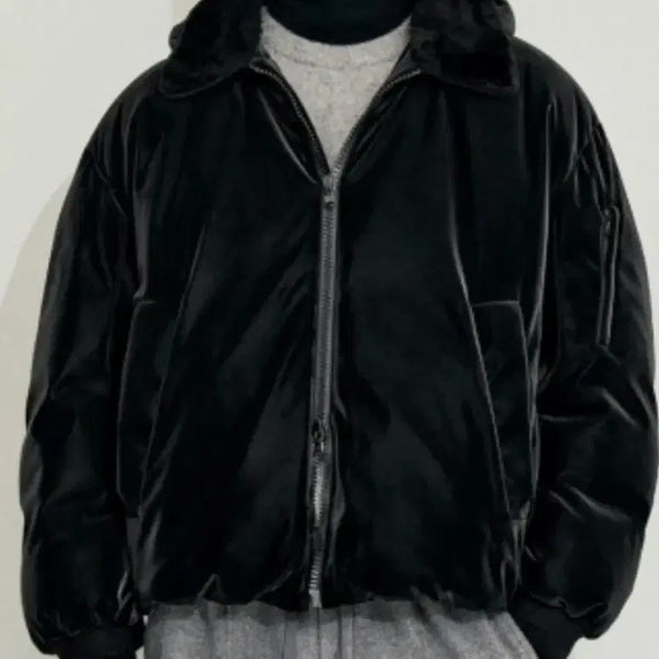 [BUNJANG] System Homme Detachable Hood Goose Down Jumper Black / 한섬 시스템옴므 디테쳐블  후드 구스다운점퍼 95 100 105
