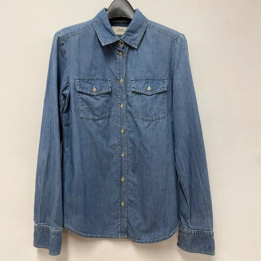 [BUNJANG] Max Mara Weekend Chambray Shirt / 막스마라 위켄드 샴브레이 셔츠 55