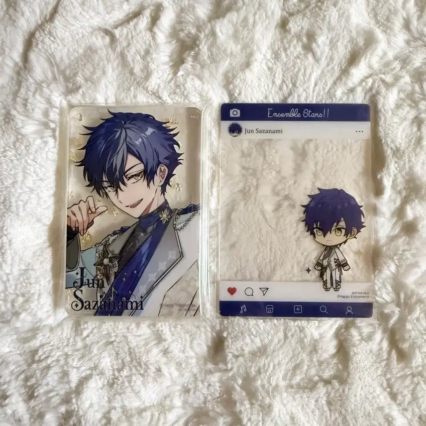 [BUNJANG] Ensemble Stars! Momopara Offline Popup Frame Acrylic Block & Photocard Set - Jun Sazanami & Eve (Eden) / 앙스타 모펀 16특전 7특전 아크릴 블럭 포토카드 사자나미 쥰 에덴 이브 앙상블스타즈 오프라인 팝업 프레임 클리어 포카