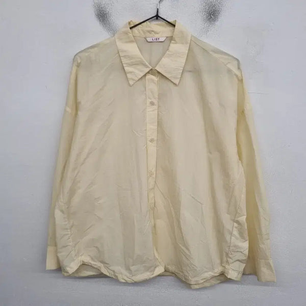 [BUNJANG] Women's Size 66 Linen Shirt / [여성66 size] 리스트 셔츠
