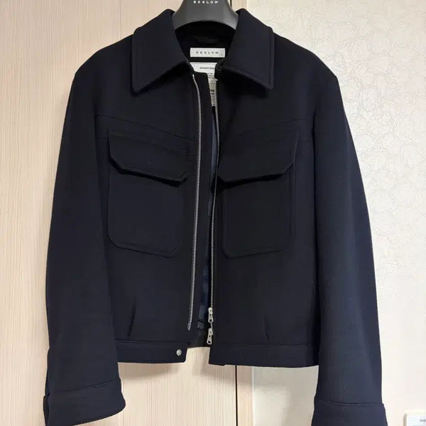 [BUNJANG] Beslow Wool Jacket Navy / 비슬로우 울자켓 네이비 팝니다