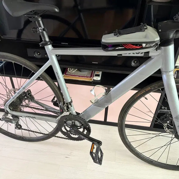 [BUNJANG] Java Velocita Road Bicycle - Silver, Grade A Condition / JAVA 벨로체 로드 자전거 상태 A급
