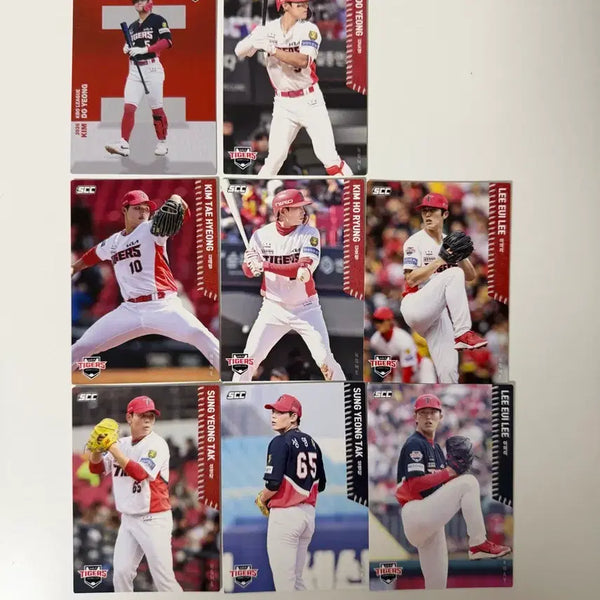 [BUNJANG] KBO Kia Tigers Baseball Player Photocards / KBO 크보 카드 포카 판매 기아 kia