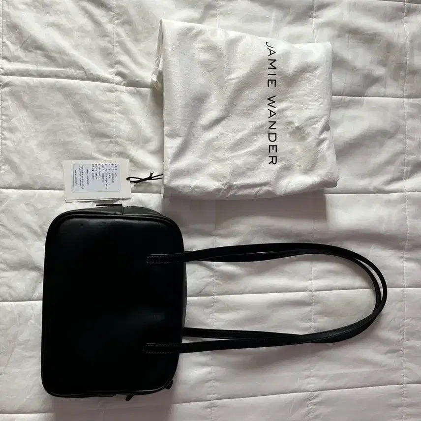 [BUNJANG] Jaimi One ® Black Shoulder Bag / 제이미원더 블랙 숄더 제냐백 슈스스픽