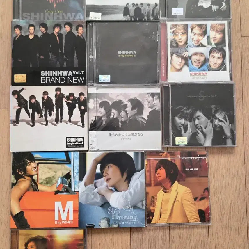 [BUNJANG] Shinhwa Compilation CDs (Shin Hye Sung, Lee Min Woo) / K-POP 신화 이민우 신혜성 CD모음