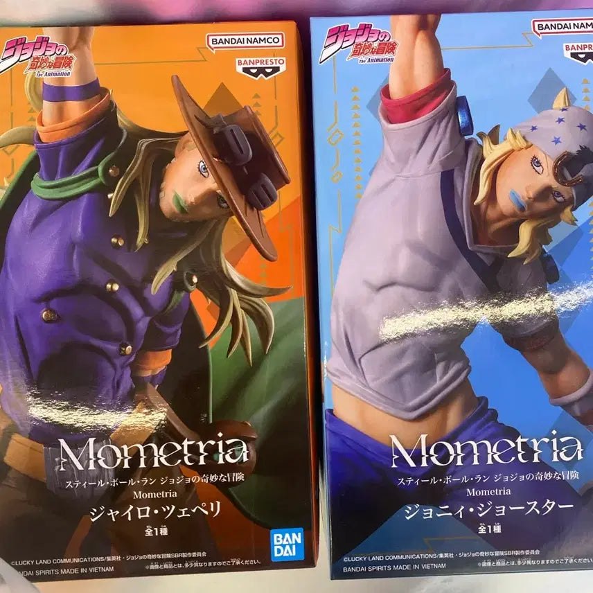 [BUNJANG] Bandai JoJo's Bizarre Adventure Monumentaria Johnny Joestar & Gyro Zeppeli Figure / 반다이 죠죠의 기묘한 모험 Mometria 조니 죠스타 & 자이로 체펠리 피규어