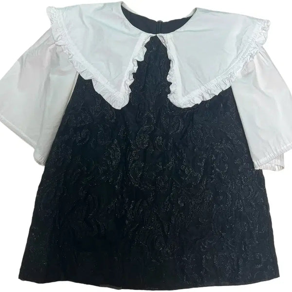 [BUNJANG] Jacquard Blouse / 자카드 블라우스