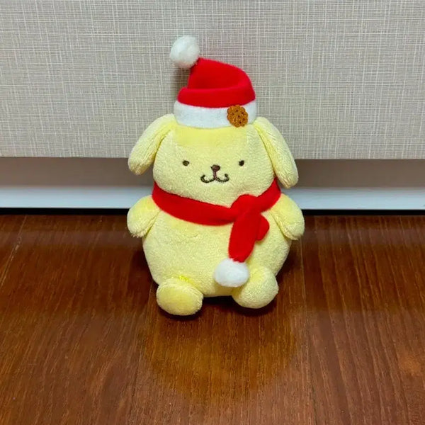 [BUNJANG] Sanrio Pompompurin Vintage Cafe Limited Plush / 2014 고전 카페 한정 산타 폼폼푸린