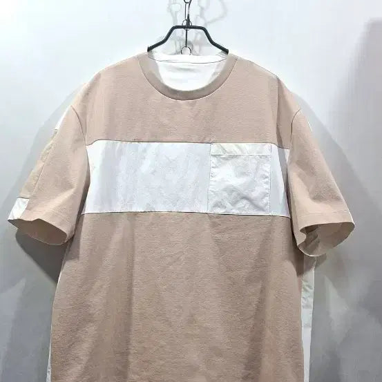 [BUNJANG] System Homme Men's Oversized Short-Sleeve T-Shirt Size 100 / 100 한섬 시스템옴므 남자반팔티 오버핏