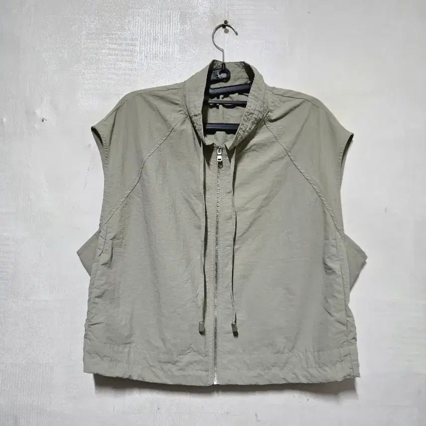 [BUNJANG] The Edge Nylon Zip Vest (Size 55) / 더엣지  나일론 집업 조끼 55