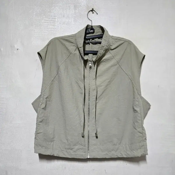 [BUNJANG] The Edge Nylon Zip Vest (Size 55) / 더엣지  나일론 집업 조끼 55