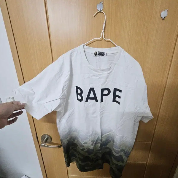 [BUNJANG] BAPE Camo Pattern Short Sleeve T-Shirt XL / 베이프 반팔티 카모 패턴팝니다