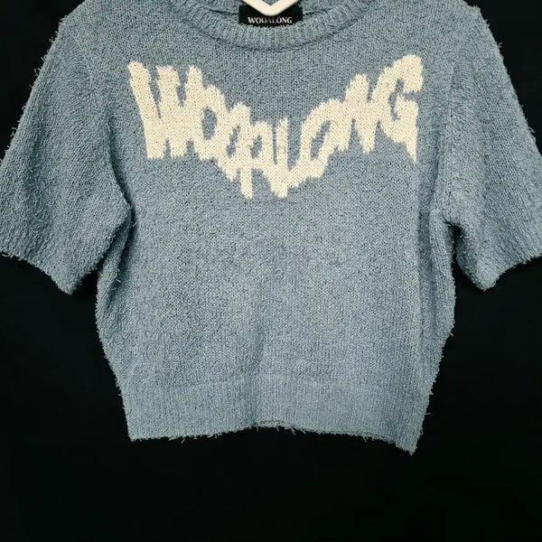 [BUNJANG] Wooralong Boucle Knit Round Neck / 우알롱 부클 니트 라운드넥