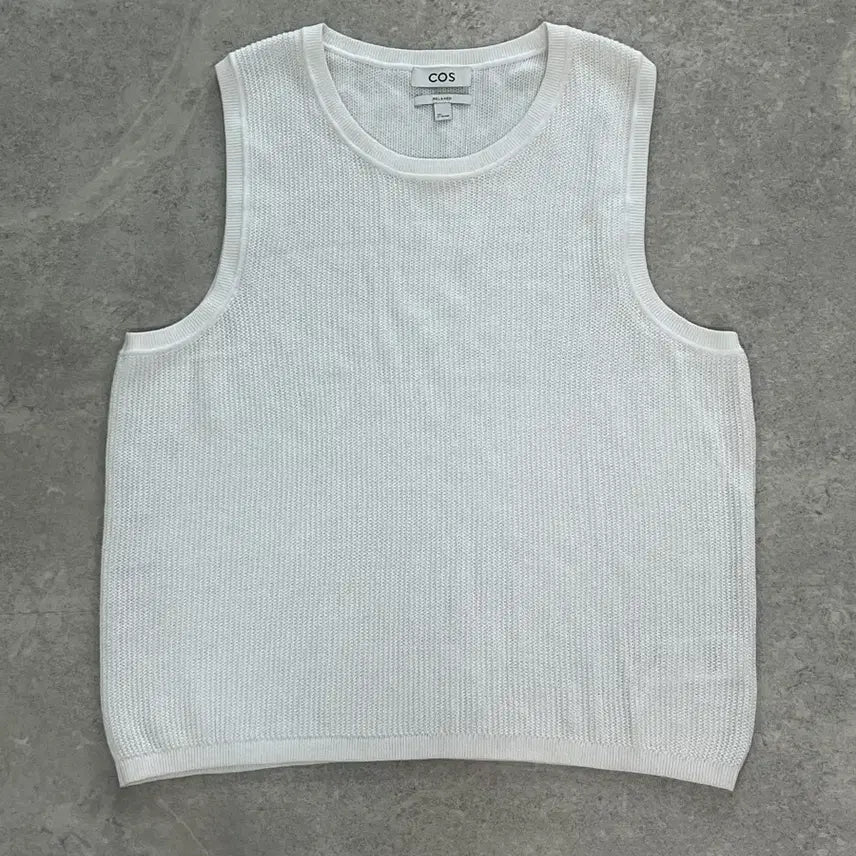 [BUNJANG] COS Cotton Mesh Sleeveless Top L / cos 코튼 매쉬 슬리브리스 L