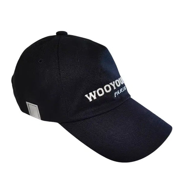 [BUNJANG] Wooyoungmi Paris Logo Ball Cap with Clip / 24 SS우영미 파리로고 볼캡+클립