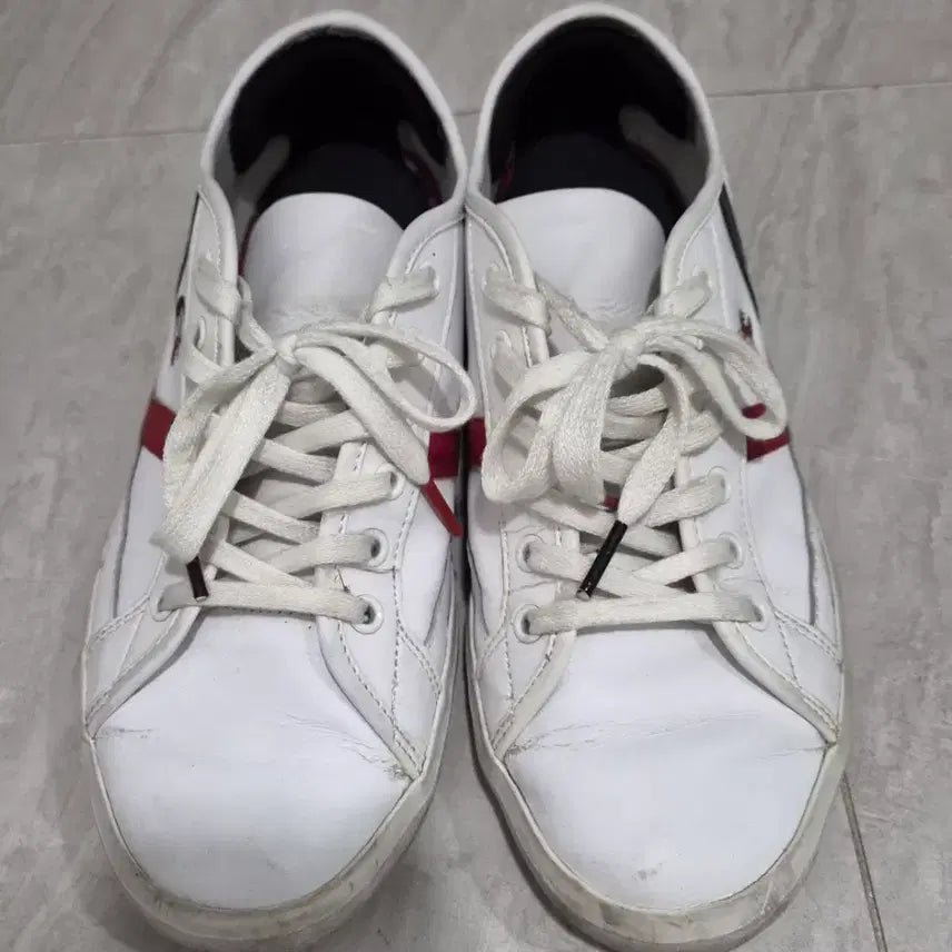 [BUNJANG] Lacoste Leather Sneakers Shoes 250 / 라코스테 신발 스니커즈 운동화 250