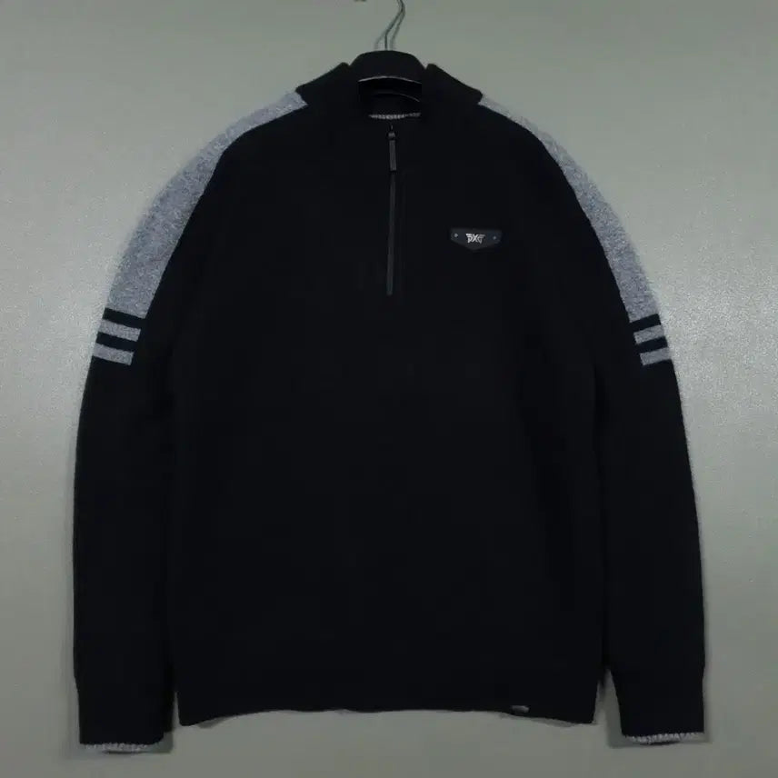 [BUNJANG] PXG 24FW Winter Windproof Half-Zip Mock Neck Knit Sweater - Women's M / 실측 여성 M) PXG 골프 신형 24FW 윈터 모크넥 방풍 하프집업 니트 스웨터