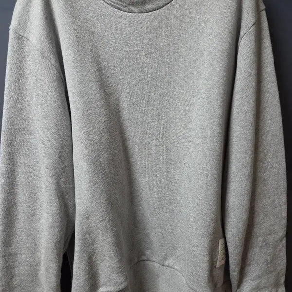 [BUNJANG] Thom Browne Back Tricolor Stripe Sweatshirt Grey / 톰브라운 백삼선 스트라이프 맨투맨 그레이