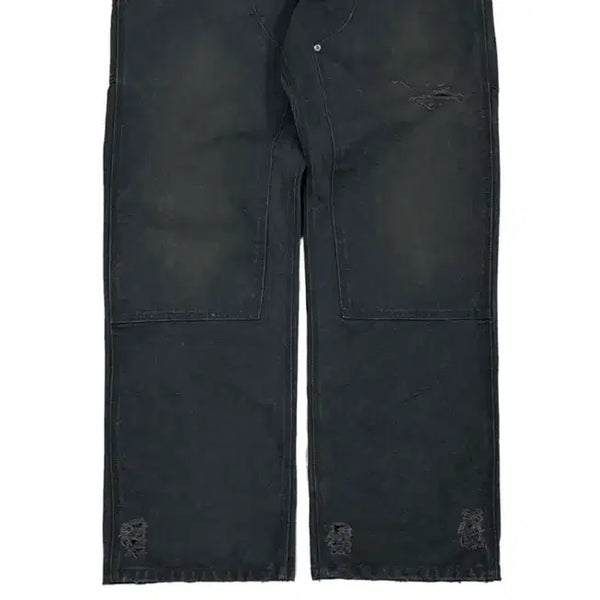 [BUNJANG] QAP Vintage Double Knee Work Pants Graphite / qap 빈티지 더블니 워크 팬츠 그래파이트